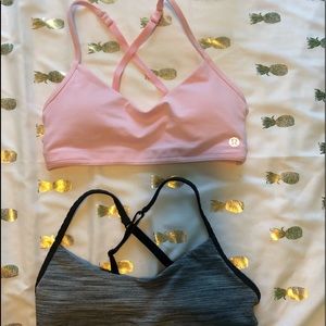Bundle of 2 like new Lulululemon bras